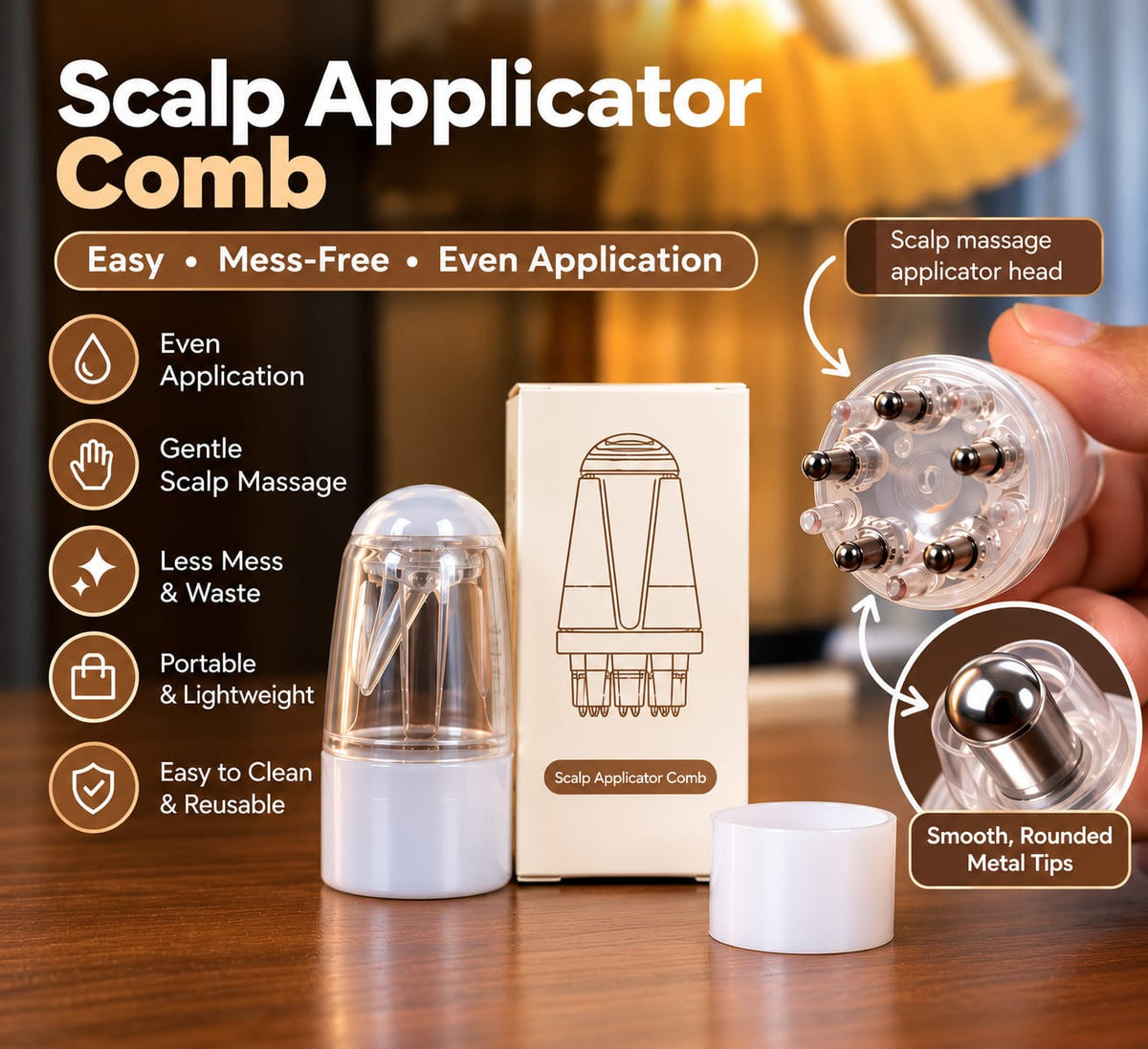Scalp Applicator Comb